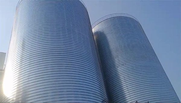 米易2座混凝土高架卷板仓